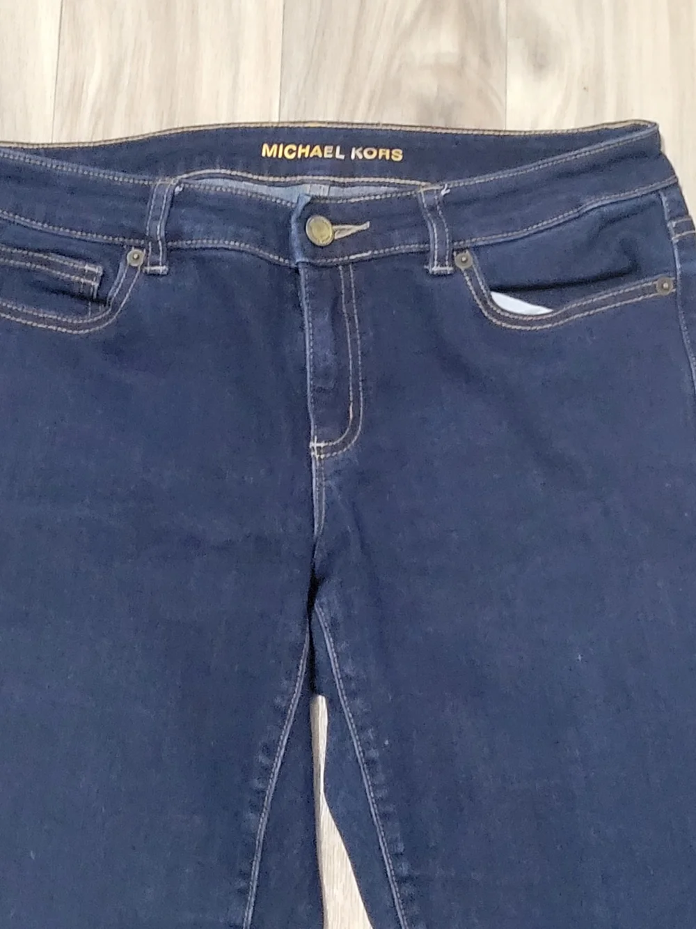 Michael Kors Women's Dark Blue Slim Jeans